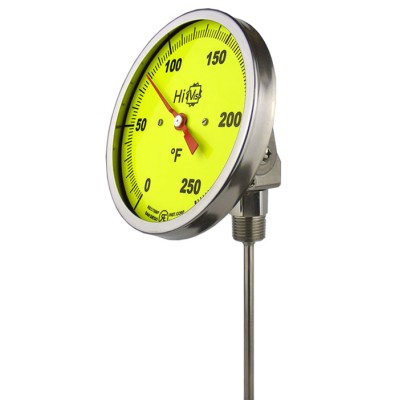 Adjustable Angle Bimetal Thermometer